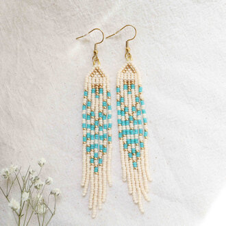 Boucles d'oreilles artisanat autochtone - Air