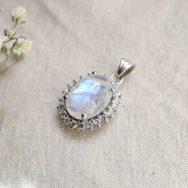 Pendentif Pierre de lune - Royal