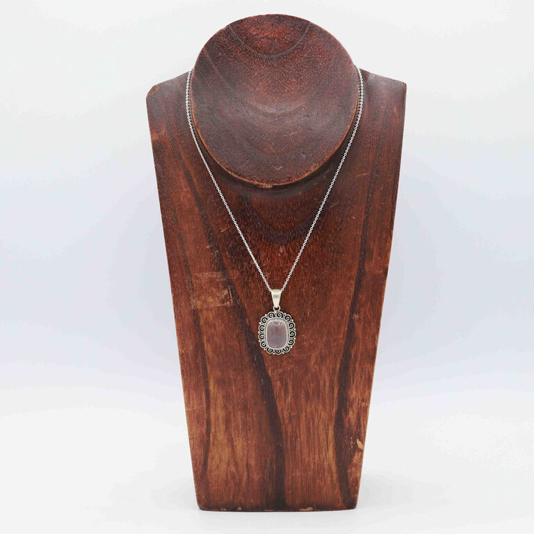 Rose Quartz Pendant - Litha