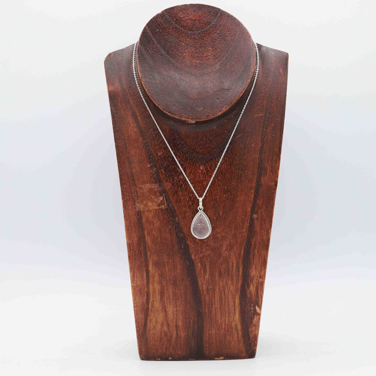 Pendentif Quartz rose - Joie