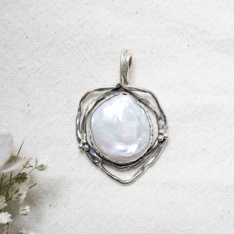 Pendentif Perle - Vent