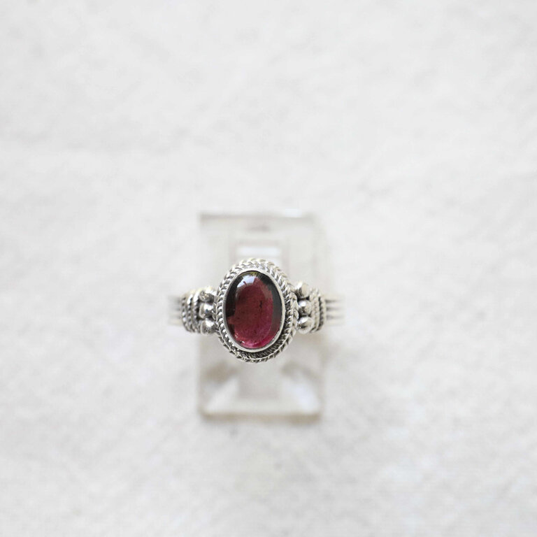 Bague Grenat - Zamia