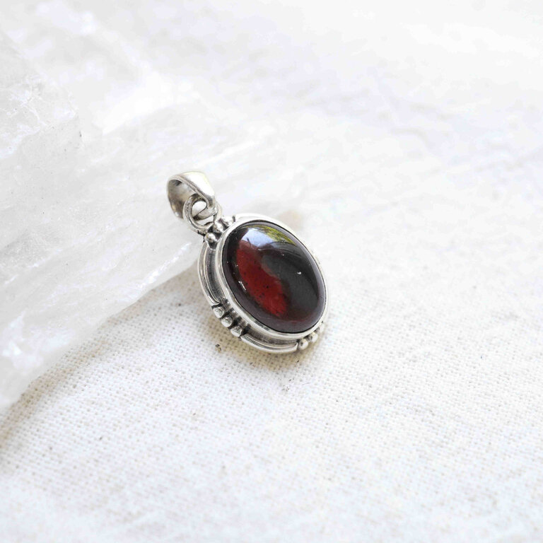 Pendentif Grenat - Cascade