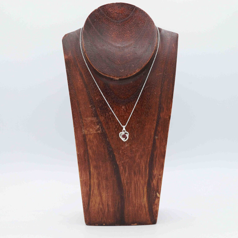 Garnet Pendant - Veda
