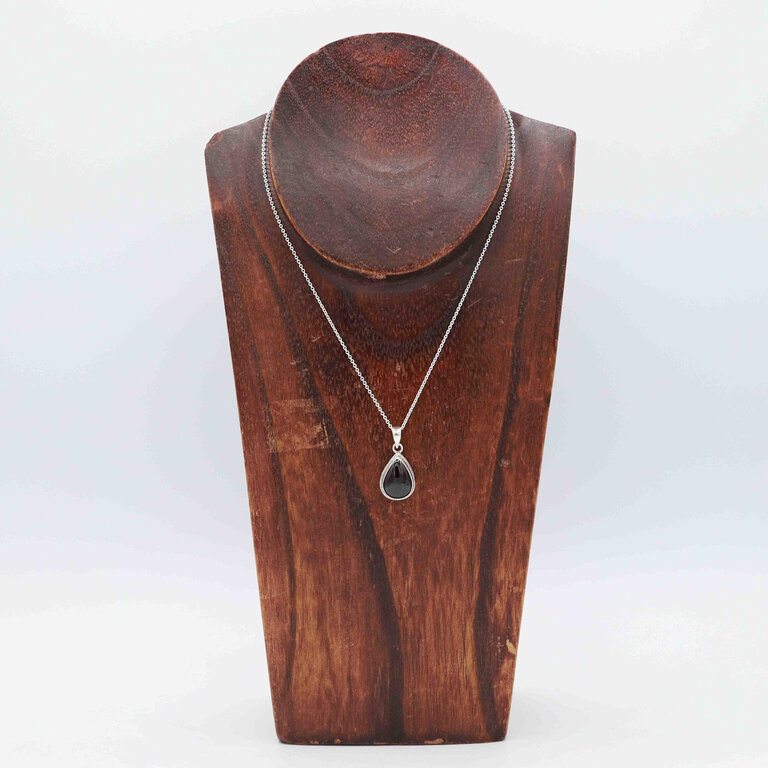 Pendentif Grenat - Goutte