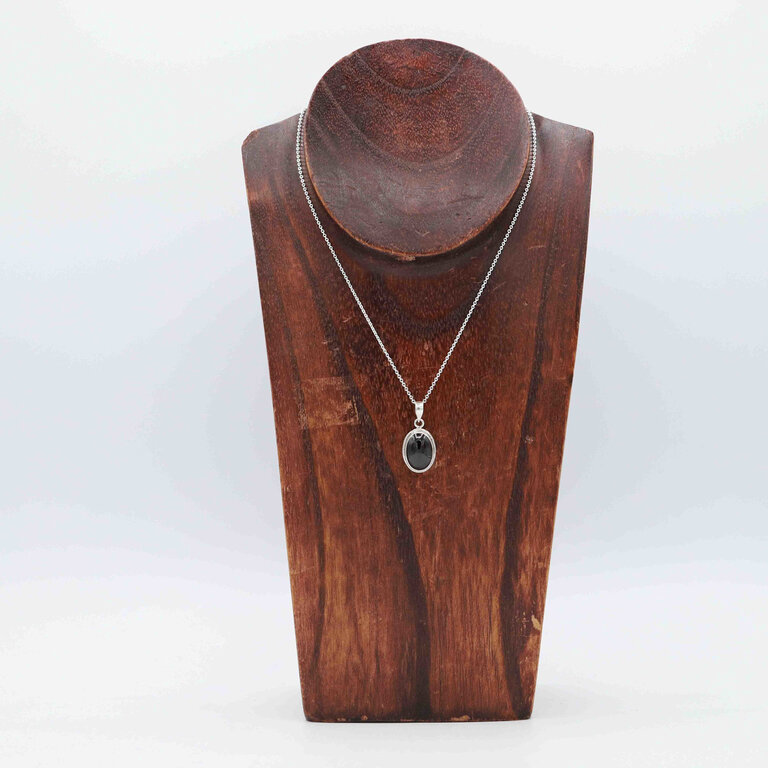 Pendentif Grenat - Ovale