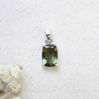 Pendentif Moldavite - Rectangle
