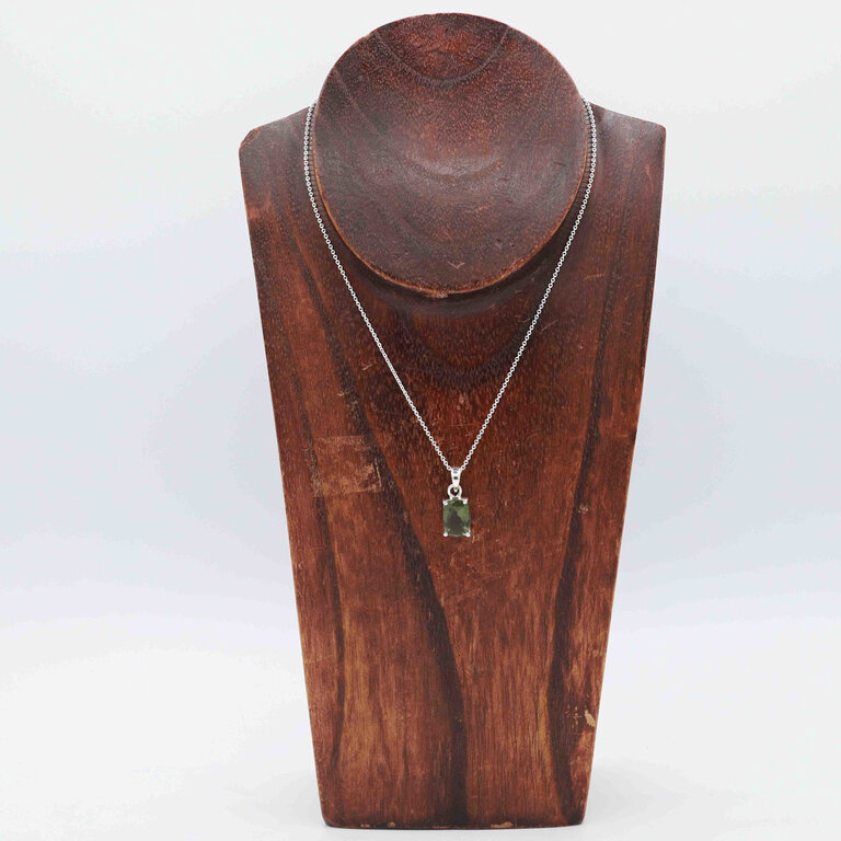 Pendentif Moldavite - Rectangle