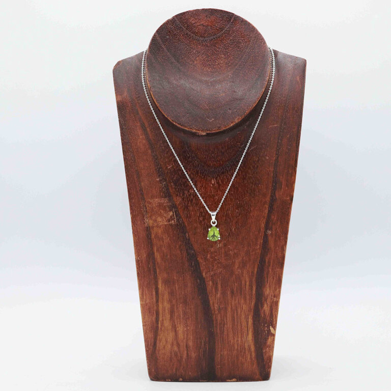 Peridot Pendant - Goutte