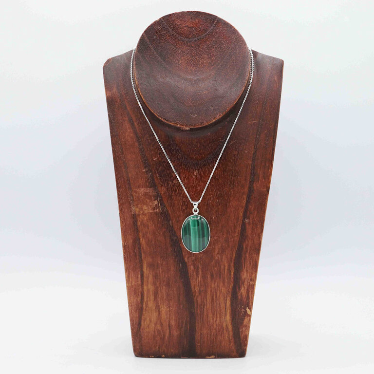 Malachite Pendant - Simple
