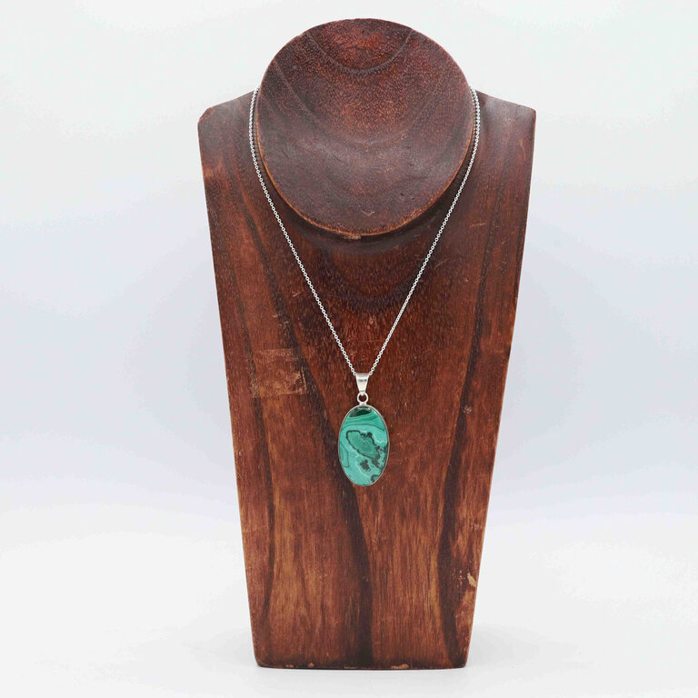 Pendentif Malachite - Simple