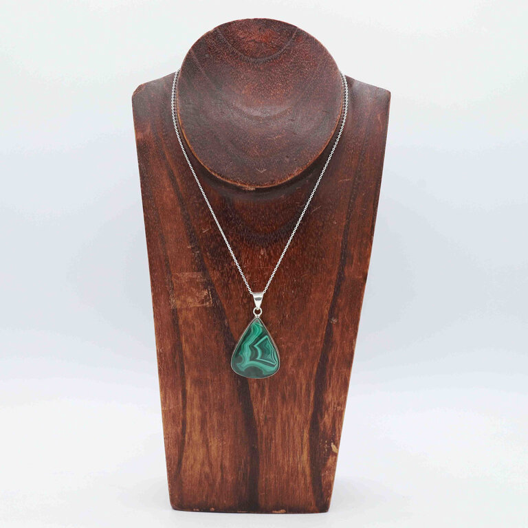 Pendentif Malachite - Goutte