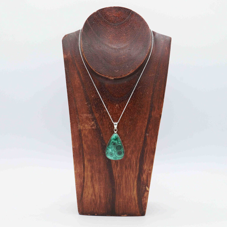 Pendentif Malachite - Goutte