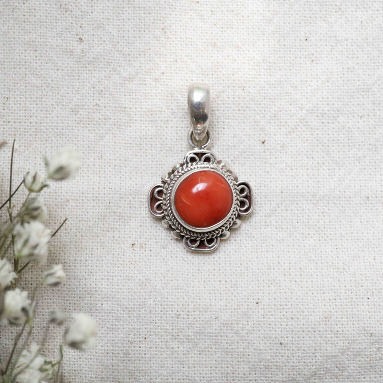 Pendentif Corail - Aralia