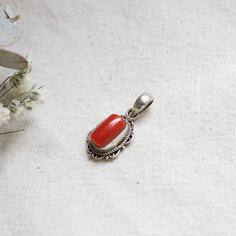 Pendentif Corail - Fittonia