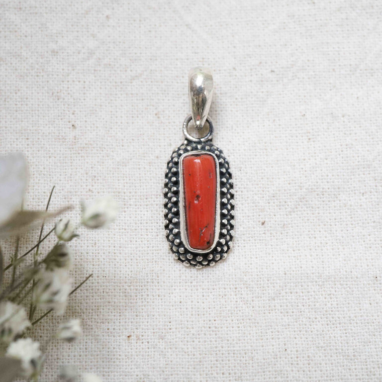 Pendentif Corail - Helxine