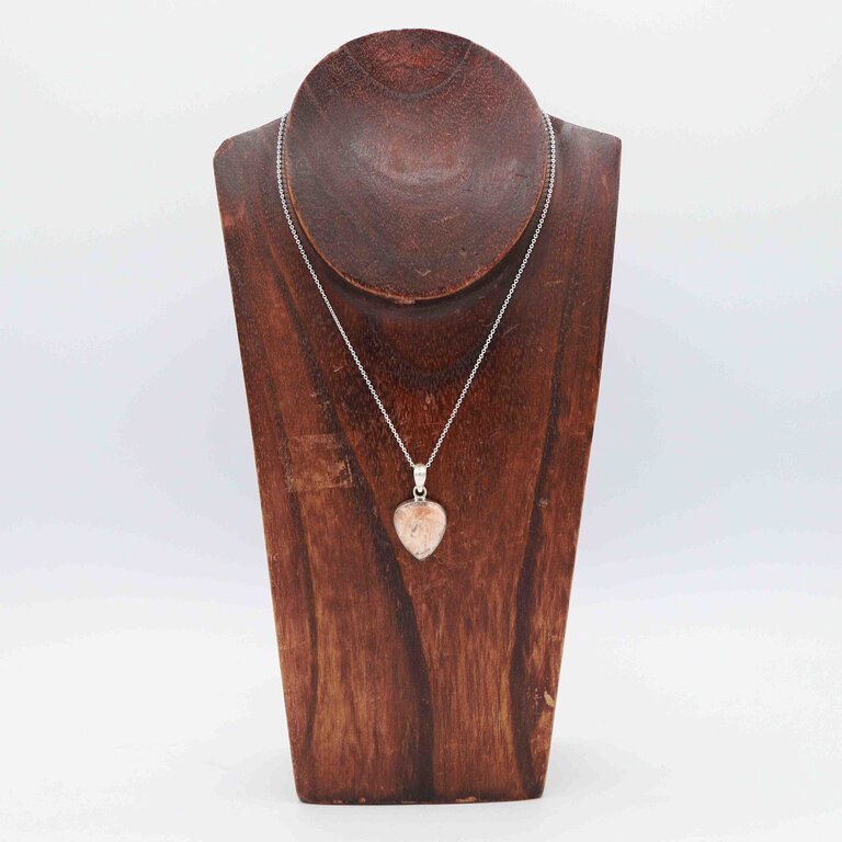 Pendentif Scolecite & Stilbite - Simple