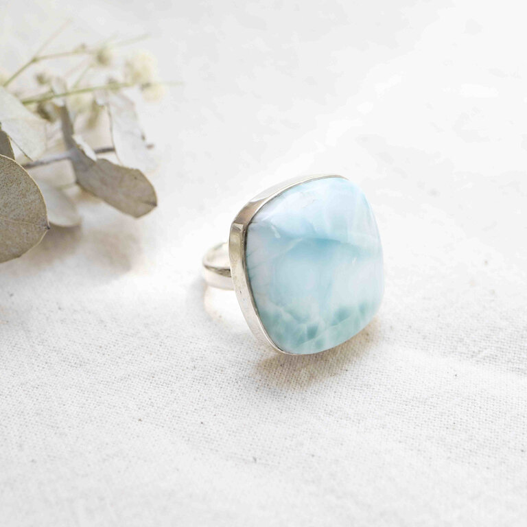 Bague Larimar - Récif