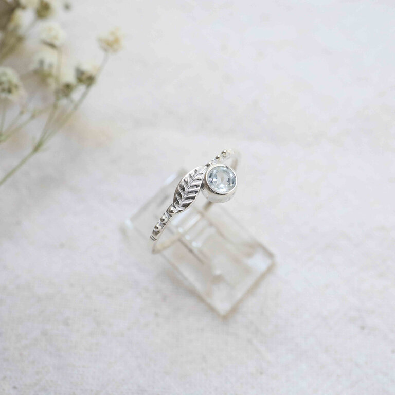 Blue Topaz Ring - Cybèle