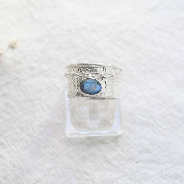 Bague labradorite - Séquoia