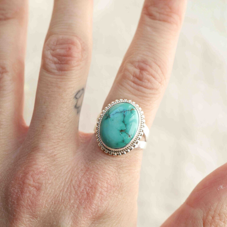 Turquoise Ring - Calla