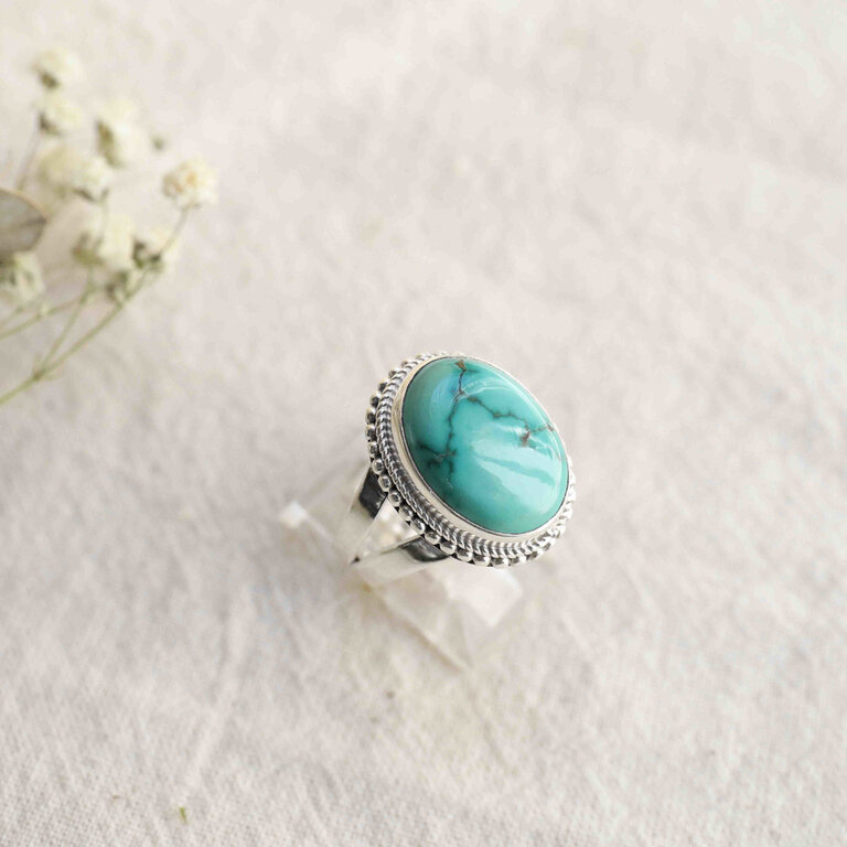 Turquoise Ring - Calla
