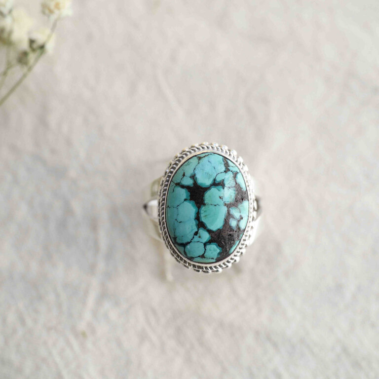 Turquoise Ring - Calla