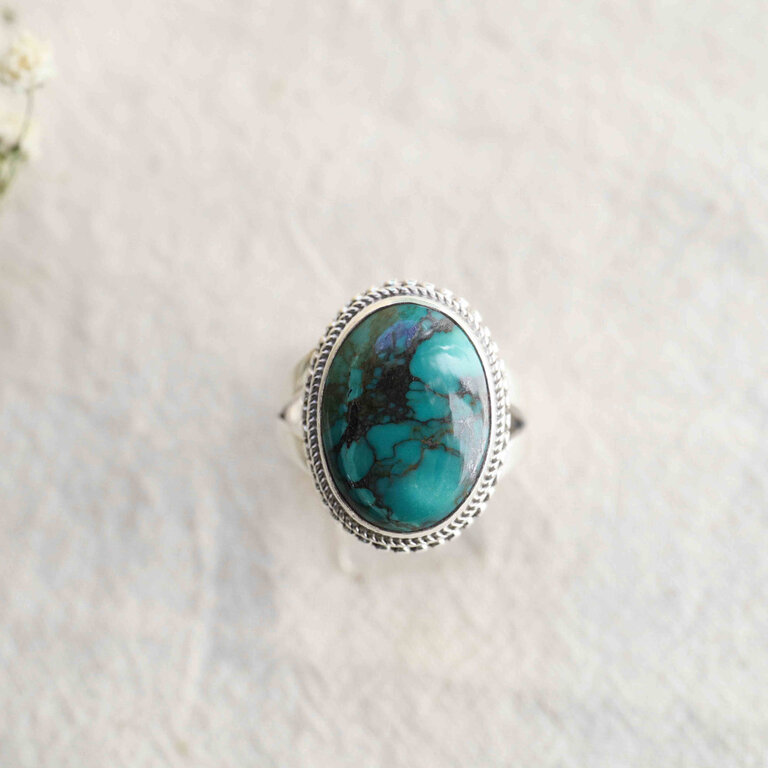 Turquoise Ring - Calla