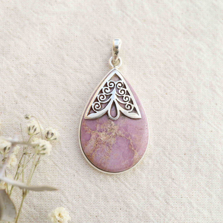 Phosphosiderite Pendant - Papilio