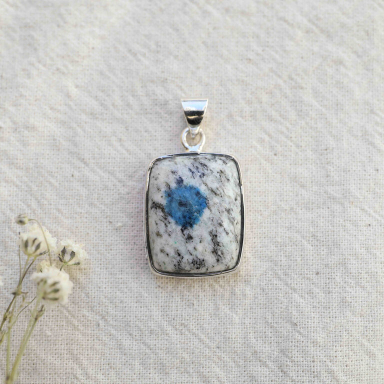 Pendentif Jaspe K2 - Rectangle