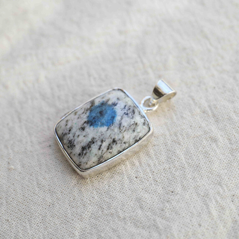 Pendentif Jaspe K2 - Rectangle
