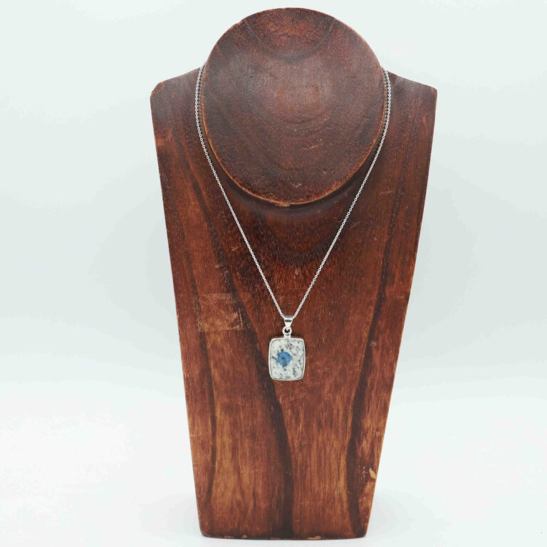 Pendentif Jaspe K2 - Rectangle