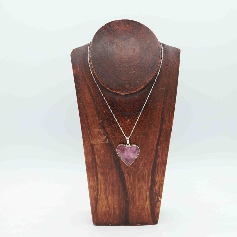 Cobaltocalcite Pendant - Coeur