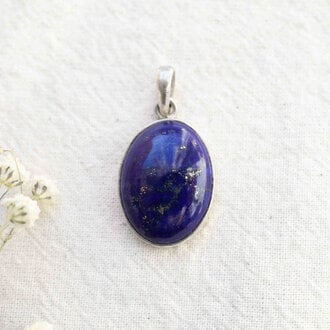 Lapis lazuli Pendant - Ovale Lapis lazuli Pendant - Ovale