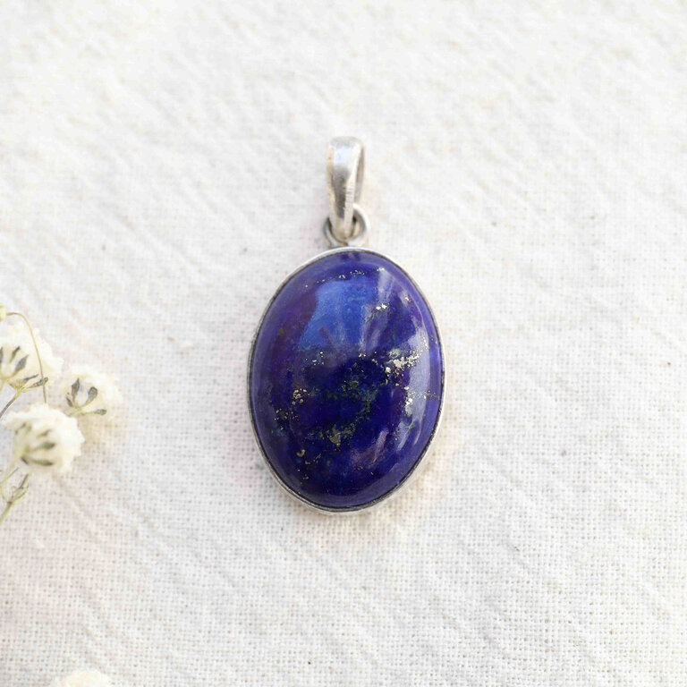 Lapis lazuli Pendant - Ovale