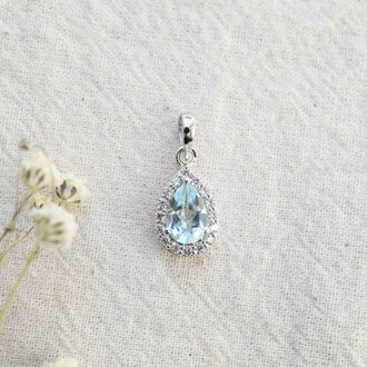 Blue Topaz Pendant - Royal