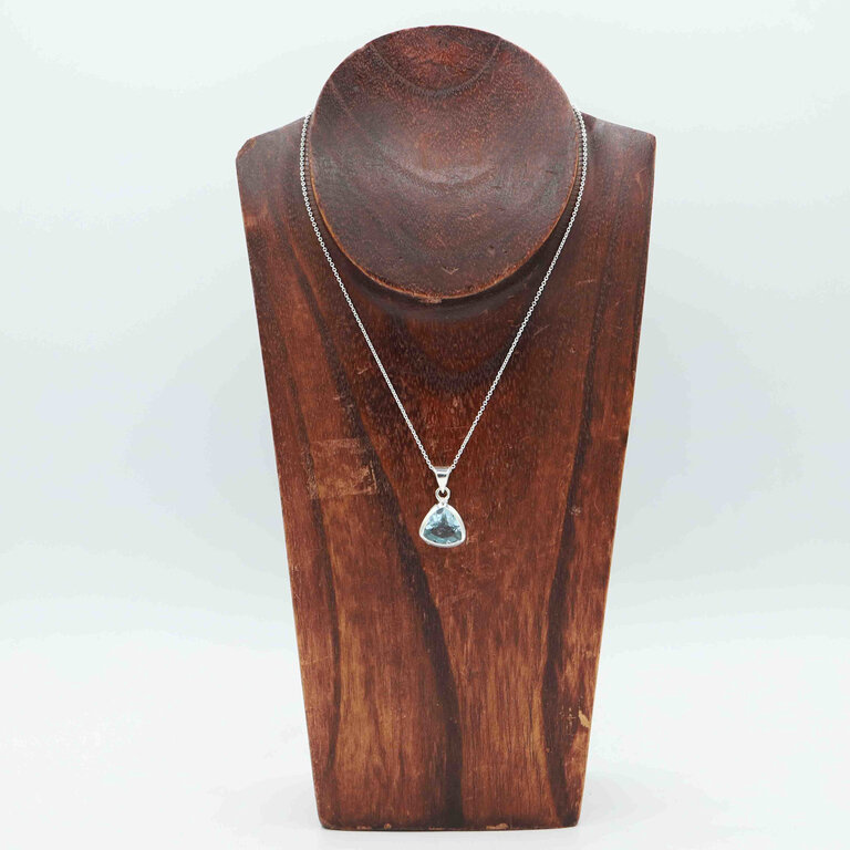Blue Topaz Pendant - Delta