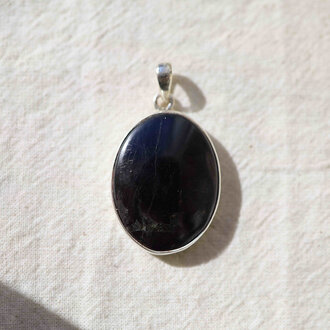 Purpurite Pendant - Ovale