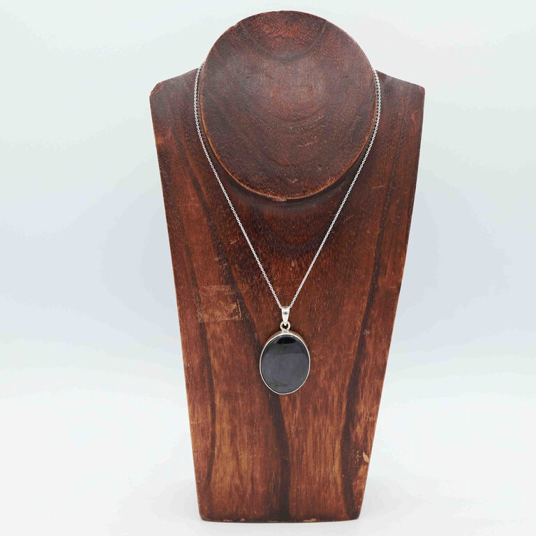 Purpurite Pendant - Ovale