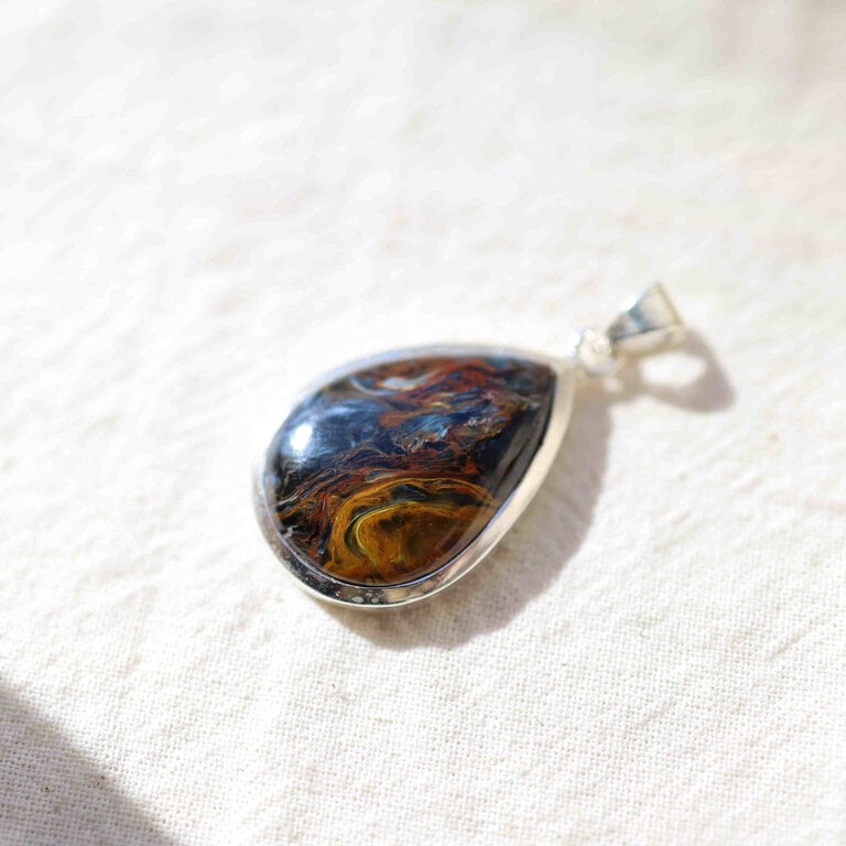 Pietersite Pendant - Goutte