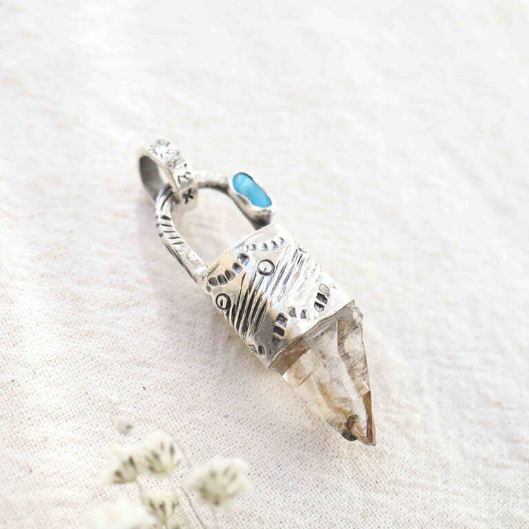 Pendentif Quartz Clair - Himalaya