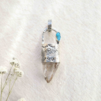 Clear Quartz Pendant - Himalaya