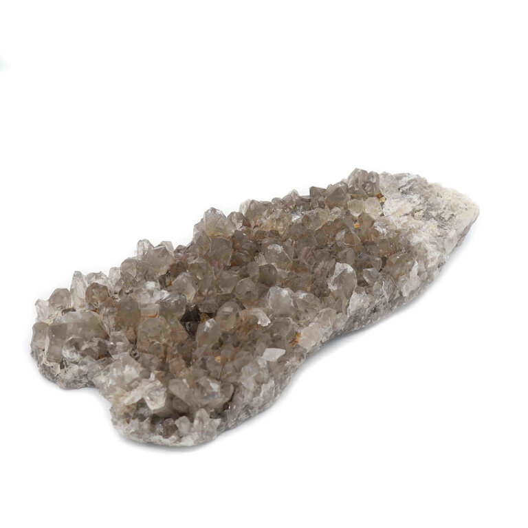 Smoky quartz cluster