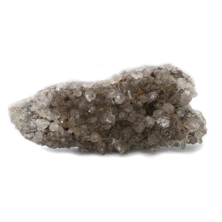 Quartz fumé amas