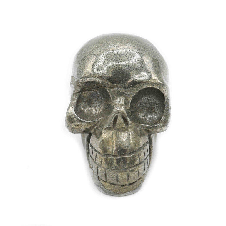 Pyrite skull