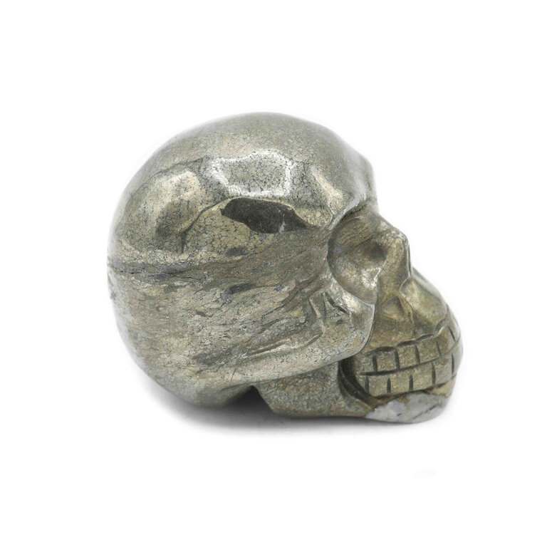 Pyrite skull