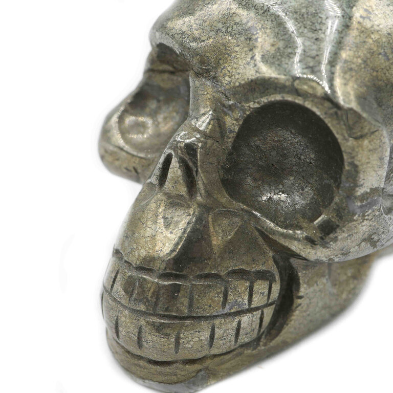 Pyrite skull