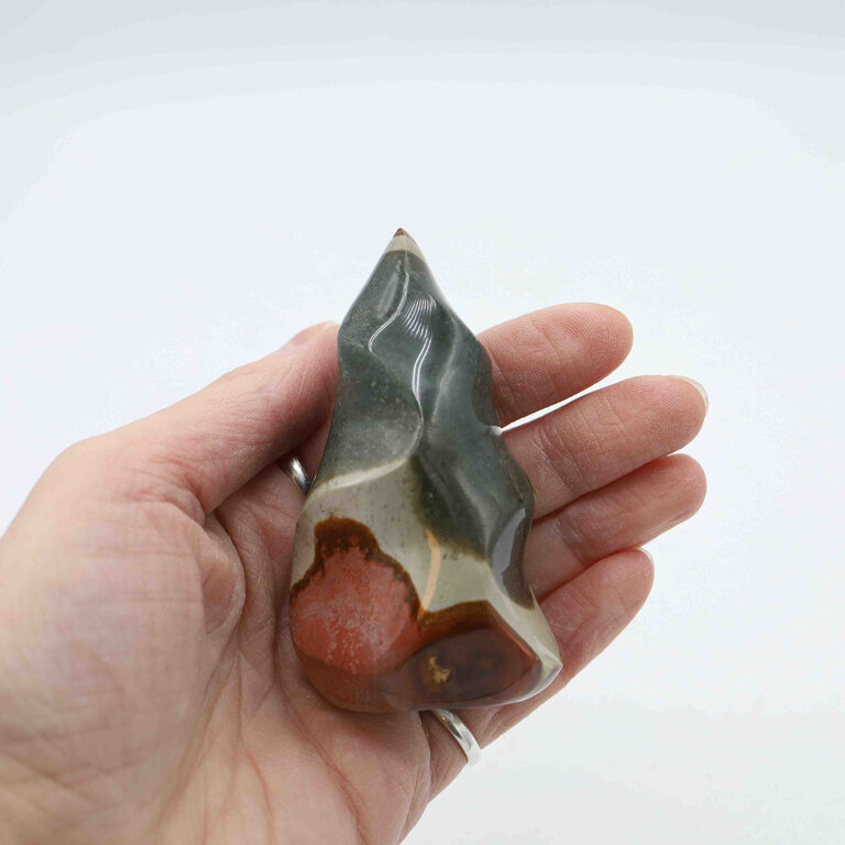 Polychrome Jasper - Flame