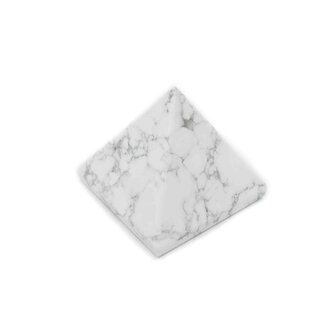 Howlite - Pyramid Howlite - Pyramid