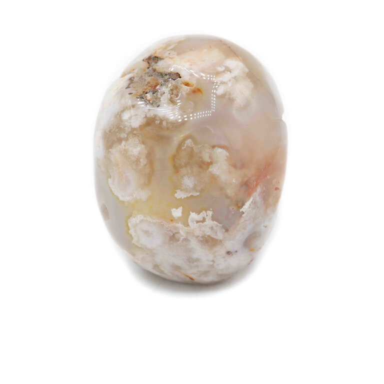 Agate fleur - Crâne